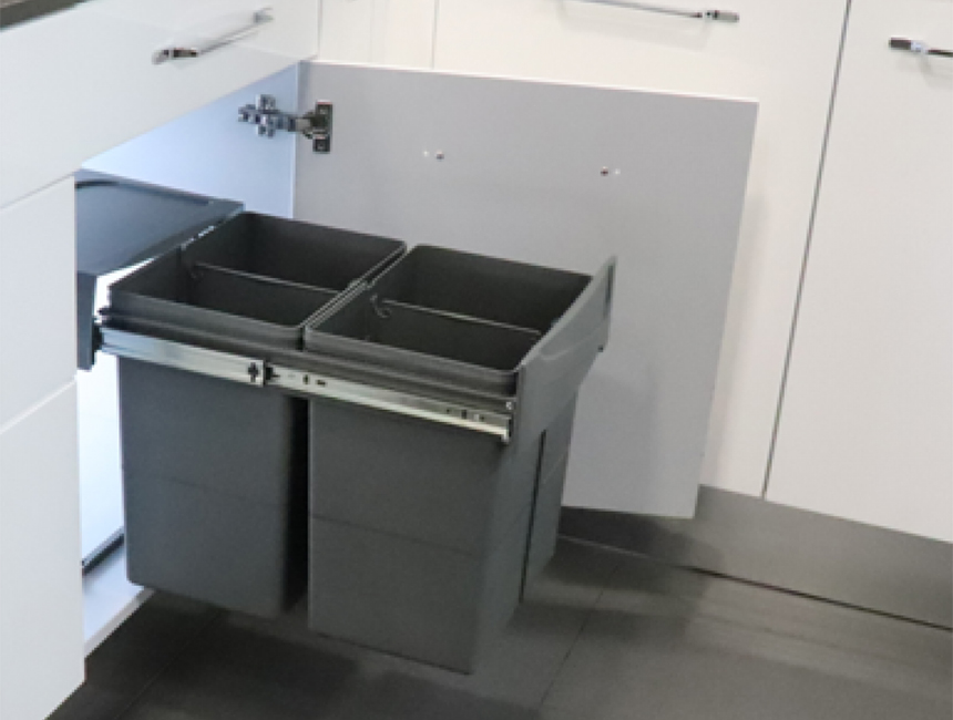 Pullout Waste Bin 40L
