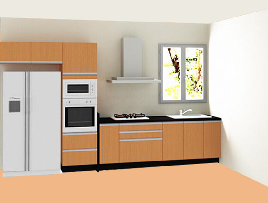 Parallel / Straight Modular Kitchen