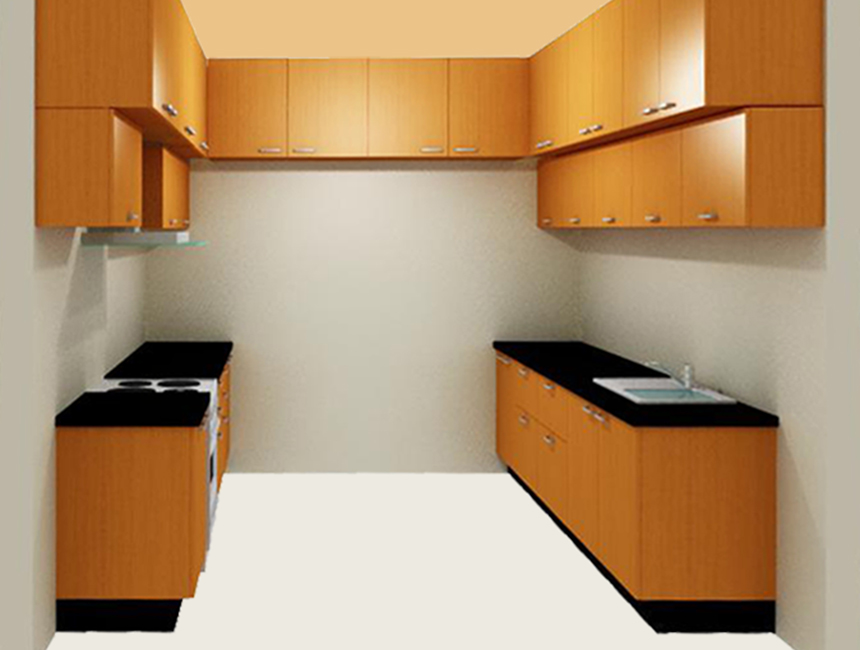 Parallel / Straight Modular Kitchen