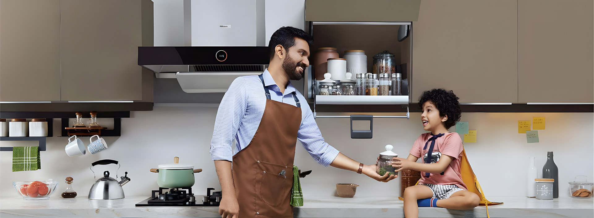 U Shape Modular Kitchen